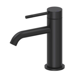 Смеситель для раковины, матовый черный IMPERIO 1049