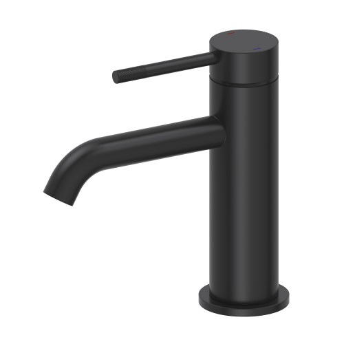 Смеситель для раковины, матовый черный IMPERIO 1049