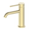 Смеситель для раковины, матовое золото IMPERIO 1049