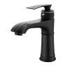 Смеситель для раковины, матовый черный ANTIC 1060
