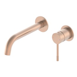 Смеситель для раковины встраиваемый, розовое золото IMPERIO 1449