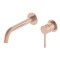 Смеситель для раковины встраиваемый, розовое золото IMPERIO 1449