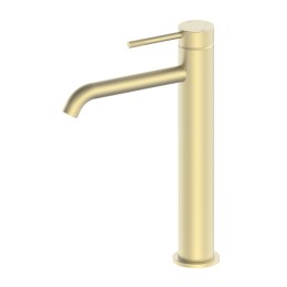 Смеситель для раковины, матовое золото IMPERIO 1549