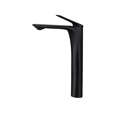 Смеситель для раковины, матовый черный R-LINE 1562