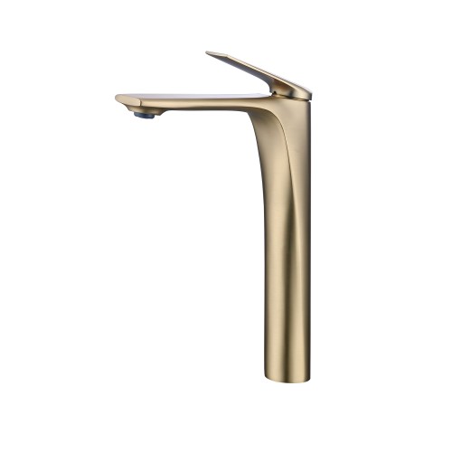 Смеситель для раковины, матовое золото R-LINE 1562