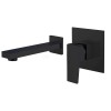 Смеситель для раковины встраиваемый, матовый черный ROY 2055