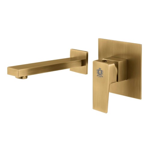 Смеситель для раковины встраиваемый, бронза ROY 2055