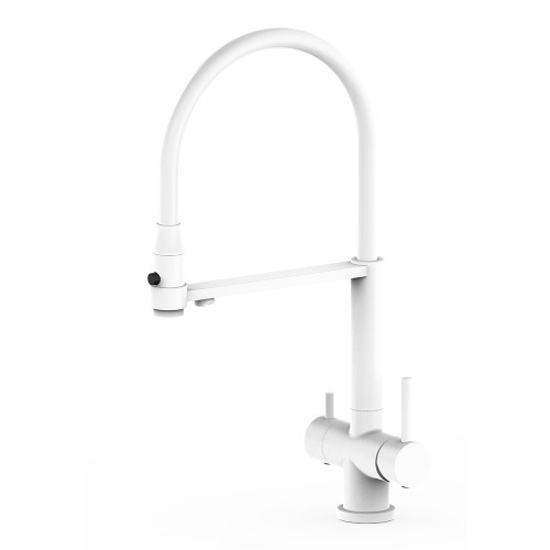 Смеситель для кухни, белый 2059