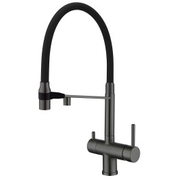 Смеситель для кухни, металл 2074