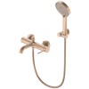Смеситель для ванны, розовое золото IMPERIO 3049