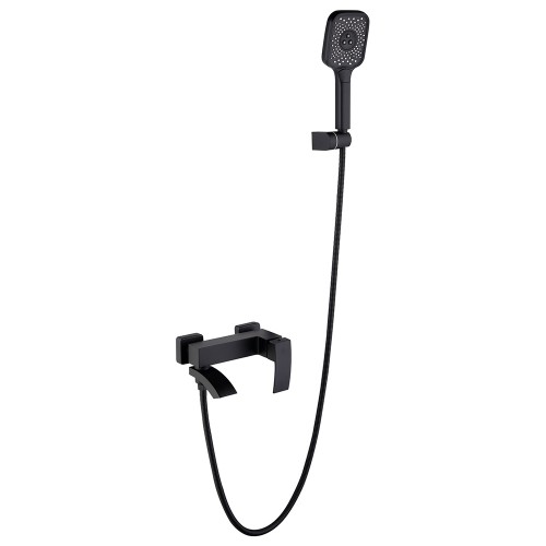 Смеситель для ванны, матовый черный COSMO 3057