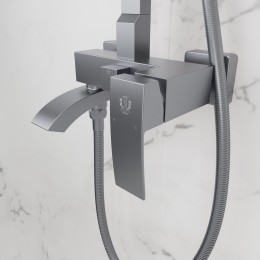 Душевая система для ванны со смесителем, металл 5057