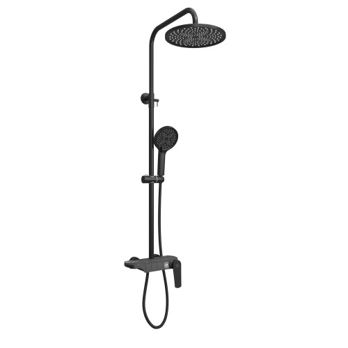 Душевая система для ванны со смесителем, металл 5077