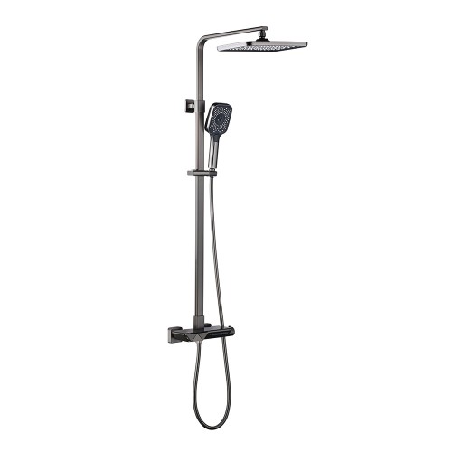 Душевая система для ванны с термостатом, металл 5094