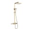 Душевая система для ванны с термостатом, матовое золото 5097