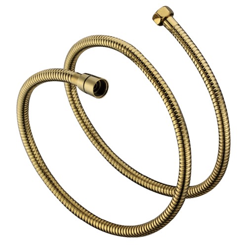 Душевой шланг,металлический,глянцевое золото 900112