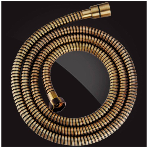 Душевой шланг,металлический,бронза 900115