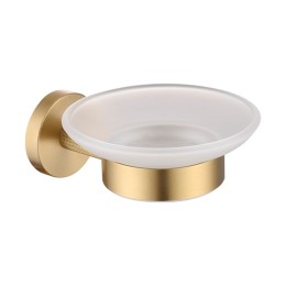 Мыльница настенная, матовое золото 9524