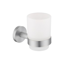 Настенный стеклянный стакан, сатин 9525