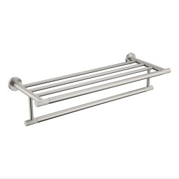 Полотенцедержатель с полкой , сатин 9533