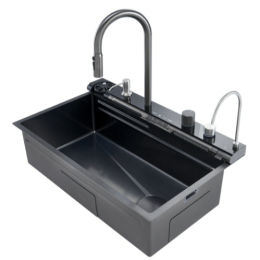 Универсальная кухонная мойка металл, 9790