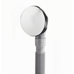 Слив-перелив для ванны push and open, хром A-9005