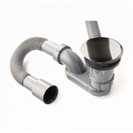 Слив-перелив для ванны push and open, металл A-9005