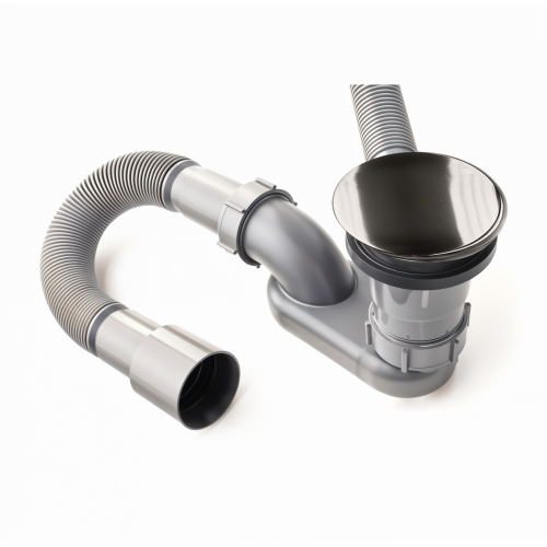 Слив-перелив для ванны push and open, металл A-9005