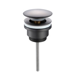 Донный клапан для раковины универсальный, металл A-9091