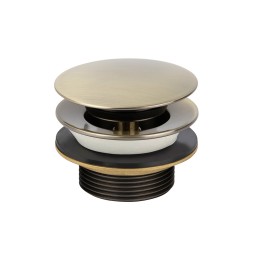 Донный клапан для ванны, бронза A-9136