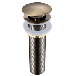 Донный клапан для раковины длинный, бронза A-9153