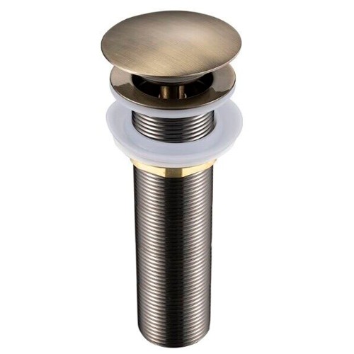 Донный клапан для раковины длинный, бронза A-9153