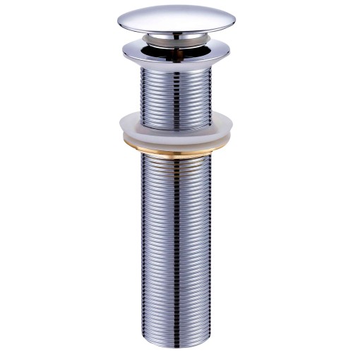 Донный клапан для раковины длинный, хром A-9153