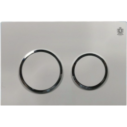 Клавиша смыва круглая,хром D003