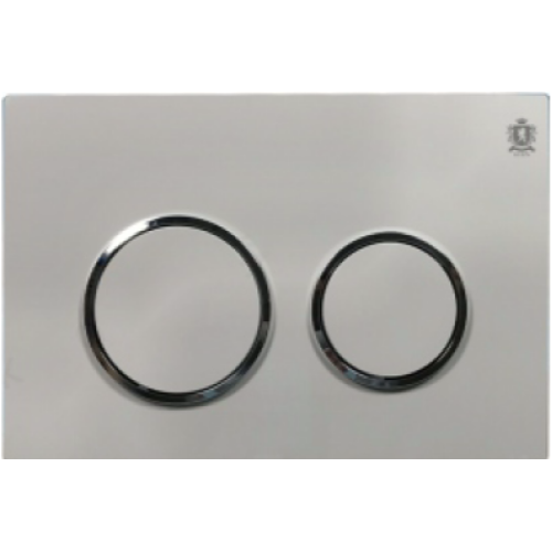 Клавиша смыва круглая,хром D003