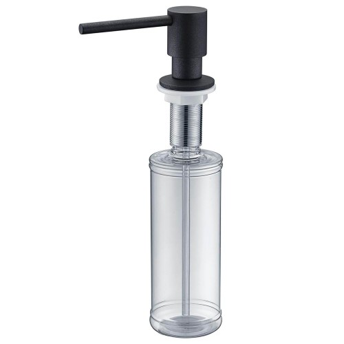 Дозатор для кухни, матовый черный F049