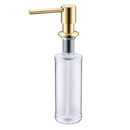 Дозатор для кухни, матовое золото F049