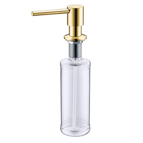 Дозатор для кухни, матовое золото F049