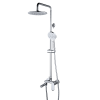 Душевая система для ванны со смесителем, хром 5006