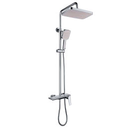Душевая система для ванны со смесителем, хром 5042