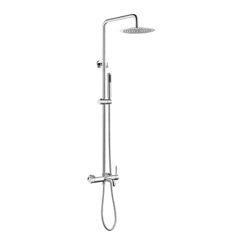Душевая система для ванны со смесителем, хром 5047
