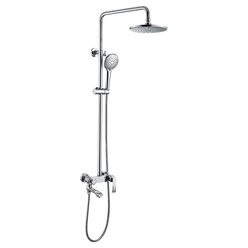 Душевая система для ванны со смесителем, хром 5060