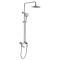 Душевая система для ванны со смесителем, хром 5060