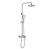 Душевая система для ванны со смесителем, хром 5077