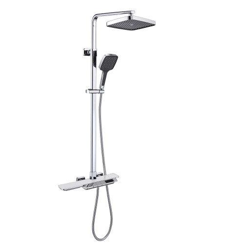 Душевая система для ванны с термостатом, хром 5097