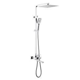 Душевая система для ванны со смесителем, хром 5550